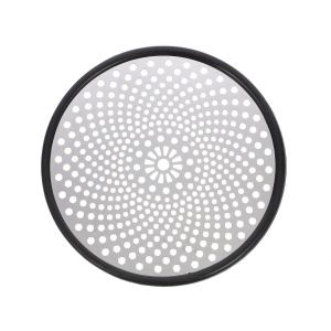 Grille de bonde de douche en acier inoxydable avec joint en silicone pour retenir les cheveux - Neuf