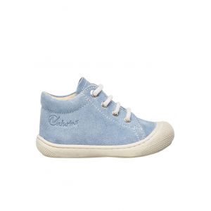Chaussures Premiers Pas En Su&egrave;de Cocoon Bleu - 19 - Neuf