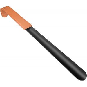 Chausse-Pied En Métal À Long Manche ¿ Chausse-Pied Pour Hommes, Femmes, Enfants, Personnes Âgées, 41,9 Cm De Long Pour Bottes, Ou Chausse-Pied Extra Long, Noir, 16.5inch - Neuf