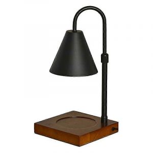 Bougie chauffe-lampe réglable hauteur et luminosité bougie chauffe-bougie lanterne pour cire parfumée fond Hom - Neuf