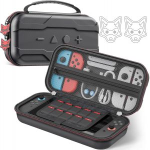Gjfty-Étui De Transport Pour Console Nintendo Switch 2 (2025), Étui De Voyage Rigide Portable Avec Rangement Pour Console, Joy Cons, 10 Cartes De Jeu, Switch 2 Sac De Rangement Accessoires - Neuf