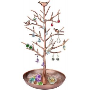 Nbgcm-Présentoir À Bijoux Support Boucles D'oreilles Etagère À Bijoux Porte-Bijoux Organisateur Rangement En Métal - Neuf