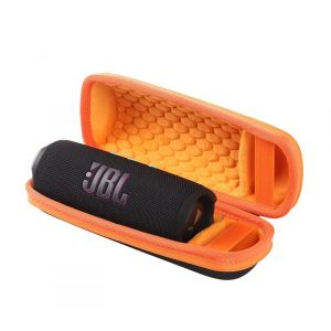 &Eacute;tui de Transport pour JBL Flip 7 Enceinte Bluetooth Portable - avec Sangle R&eacute;glable - Seulement l'&eacute;tui (Orange) - Neuf
