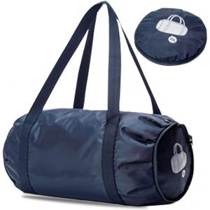 Sac de Sport Pliable avec Poche Humide et S&egrave;che pour Femme - Week-End, Voyage, Plage, Nuit - &Eacute;tanche (Bleu) - Neuf