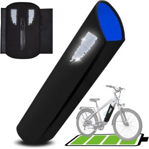 Sept-Housse De Protection Pour Batterie De Vélo Électrique [Avec Ouverture Pour Porte-Bouteille] ¿ Housse De Protection Pour Batterie De Vélo Électrique De 32 À 40 Cm Protection Contre Le Froid Et La - Neuf