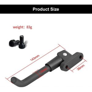 Asfasfq-Trottinette Electrique Béquille, Béquille Pour Trottinette, Kickstand De Rechange, Béquille De Scooter, Scooter Parking Béquille, Béquille Latérale Scooter, Pour M365 Avec Deux Vis Béquille - Neuf