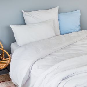 Taie D'oreiller En Coton Lav&eacute; - Neuf