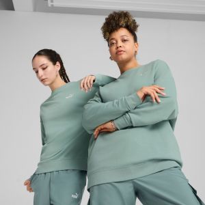 Puma Ess Small No. 1 Logo Relaxed Crew Sweatshirt Women, V&ecirc;tements, Vert Moon, L - Neuf