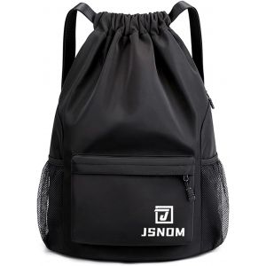 nzqaf-Sac de sport de la mer : sac à dos décontracté plage imperméable pour voyage, yoga, randonnée, natation, entraînement scolaire avec cordon de serrage pour homme femme - Neuf