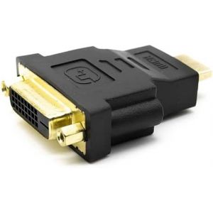 KALANKA-Adaptateur DVI Femelle vers HDMI Mâle | Double liaison (24 + 1 broches) | Adaptateur bidirectionnel DVI | Télévision Full HD 1080P | Compatible avec PS3/PS4 - Neuf