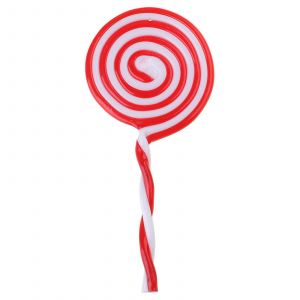 Les grandes D&eacute;corations de No&euml;l Rouge et Blanc Sucette Bonbon Petit B&acirc;ton Combinaison R&eacute;utilisables Bonbons Portemanteau Arbre de No&euml;l de la Pendaison - Neuf