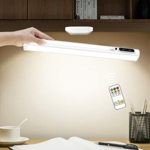 Subzonal-Lampe Detecteur De Mouvement Interieur, 4000mah Lampe Murale Sans Fil Rechargeable Usb, Barre Lumi&egrave;re Aimant&eacute;e, Reglette Led Cuisine A Pile Pour Placard, Tableau, Armoire, Salle De Bain - Neuf