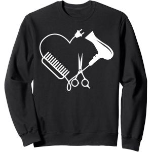 Salon De Coiffure Coiffeur Coiffeur Cadeau Sweatshirt - Neuf