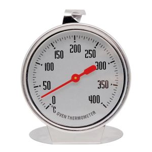 KAL-Thermomètre De Four, Cadran 0 À 400 °C, En Acier Inoxydable, Affichage De La Température Du Four À Lecture Instantanée, Thermomètre Précis Pour Four Et Four - Neuf