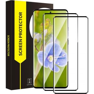 JGD-Verre Tremp&eacute; pour Motorola Edge 60/60 Fusion/60 Pro 5G, 2 Pack Duret&eacute; 9H Protection &Eacute;cran, Anti Rayures, Bubble Free, 3D Full Cover, Tactile Sensible, HD Motorola Edge 60 Vitre Protection - Neuf