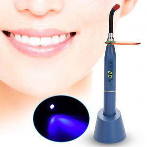 Lampe de polymerisation LED sans fil 5 W a grande puissance pour equipement dentaire (bleu) - Neuf