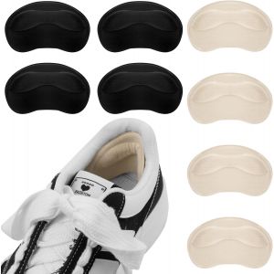 Kalanka-Coussinet Talon Chaussure Homme Et Femme, 4 Paires De Coussinet Talon Chaussure De Sport Trop Grands Et Auto Adh&eacute;sifs, Pour L'arri&egrave;re Du Talon Trop Grande, &Eacute;pais, Anti-Ampoules - Neuf