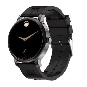 Montre Connect&eacute;e &Eacute;cran Amoled Oxym&egrave;tre &Eacute;tanche Autonomie 15 Jours Noir Yonis - Neuf