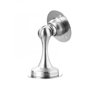 Butée de porte,Butée de porte magnétique,acier inoxydable,loquet de porte magnétique,robinet adhésif double face 3M - Neuf