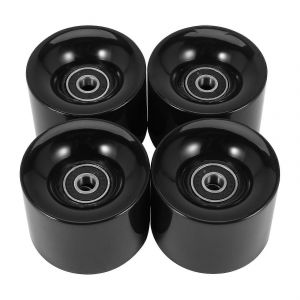 Pack De 4 Roues De Skateboard De 60 Mm + Roues De Croisière En Acier Abec-9 Et Entretoises - Neuf