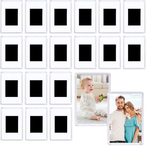 20 Pi&egrave;ce Petits Cadres Photo Magn&eacute;tiques 7X4,5Cm Cadre Photo Magnetique Frigo,Magnet Photo Frigo,Mini Cadre Photo,Aimants Frigos,Aimants Photo Pour R&eacute;frig&eacute;rateur,Cadres Magn&eacute;tiques - Neuf