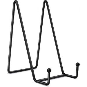 Support De Panneau Pour Pr&eacute;sentation - Chevalet En Fer Noir - Neuf