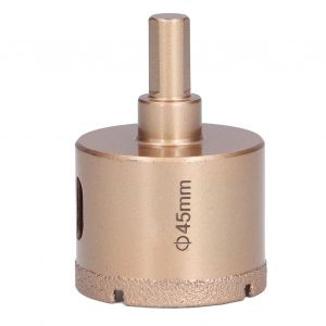XYONG Scie cloche diamantee 45 mm, outil de percage pour granit, marbre, ceramique - Neuf