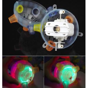 Pet Toys,Jumping Activation Ball For Pets Led Jumping Ball Play Music Bouncing Dance Ball Toy For Dogs Cats (Blue) - Neuf