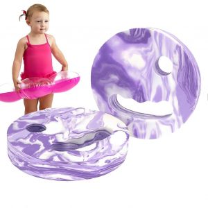 Aides A La Natation Entra&icirc;neur De Natation Avec Ouvertures De Prehension, Jouets Aquatiques Pour Enfants, Violet - Neuf