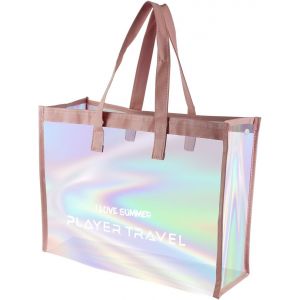 ERSHI-Sac à main holographique pour femme - Séparation sèche et humide - Sac de plage avec 3 compartiments - Étanche - Grand pour [1 - Neuf