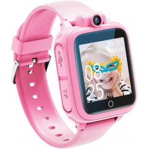 BNHGC-Montre Intelligente, Jouet Enfant 3 4 5 6 7 8 9 10 11 12 Ans, Caméra Rotative à 90°, 14 Jeux, Montre Connectée Garçon, Jeux Cadeaux Grands Fille Garçon - Neuf