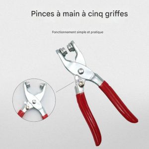 Pince Bouton Pression Pour Boutons Pression Sans Couture Kit Bouton Pression Pince Bouton Pression Pour Pour V&ecirc;tements M&eacute;nagers Pour Bricolage V&ecirc;tements Cuir Tissu Ceinture - Neuf