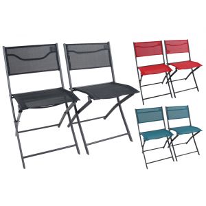 Vcm Vcm Set De 2 Chaises De Balcon Pliantes Chaise De Jardin Pliante Camping Chaise Pliante Sumila Vcm Set De 2 Chaises De Balcon Pliantes Chaise De Jardin Pliante Camping Chaise Pliante Sumila - Neuf