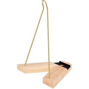 ChenQuanSarl-Support De Guitare Électrique En Bois Pour Basse Et Guitare Électrique Minimaliste, Amovible Et Pliable, Support En Chêne Pouvant Être Utilisé Pour Guitare Et Skateboard - Neuf