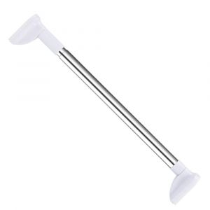 Tringle À Vêtements Télescopique Sans Perforation 90-160 Cm Tringle À Rideaux Extensible En Acier Inoxydable Installation Facile Pour Espace De Bricolage - Neuf