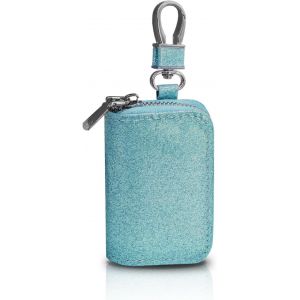 Loc-Étui À Clés De Voiture, En Cuir Synthétique, Avec Fermeture Éclair, Multifonction, Porte-Clés Tendance, Pour Femme - Neuf