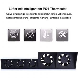 Capteur de temp&eacute;rature automatique pour refroidisseur d'ordinateur portable Ventilateur tr&egrave;s silencieux - Neuf