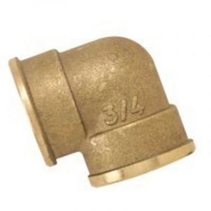Raccord Coude Femelle 90, Filetage 20x27 Boutt&eacute; - Neuf