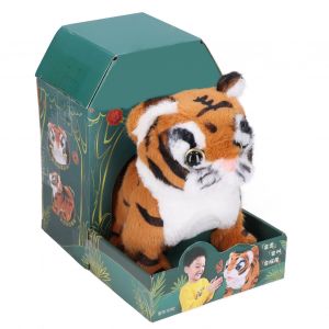 Tigre Electrique En Peluche Hypoallergenique, Jouet Porte-Bonheur, Queue Remuante, Pour Decoration De Maison, Cadeau Du Nouvel An - Neuf