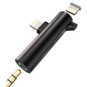 THEF-Adaptateur Lightning vers Jack 3,5mm pour iPhone 14 13 AUX, Accessoires Audio, Câble Chargeur, Doubleur Casque Audio, Charge pour Apple pour iPad Mini, Rallonge Casque, Autoradio - Neuf