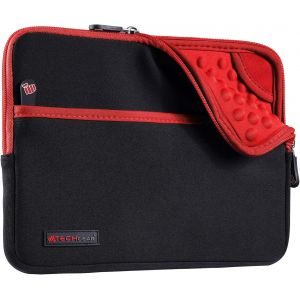 Pro Pochette 10 Étui, Housse, Sacoche de Protection Zippée en Néoprène, Intérieur AntiChoc à Bulles Compatible pour iPad 10.2, 9.7, Air 4, Samsung Tab A7, A8 10.5, 10.1 10.4, S8, Surface Go .[F3480] - Neuf