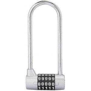 Cadenas à combinaison de type U en alliage de zinc Cadenas à combinaison de type U (argent) - Neuf