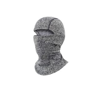 Masque Thermique Coupe-Vent Pour Hommes Et Femmes - Gris, Couverture Int&eacute;grale Du Visage Pour Les Sports D'hiver - Neuf