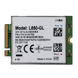 L850-GL 01AX792 Carte M.2 Module 4G LTE pour Lenovo ThinkPad X1 Carbon - Neuf