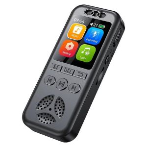 Enregistreur vocal numérique 64 Go SU7 audio à commande vocale - Neuf