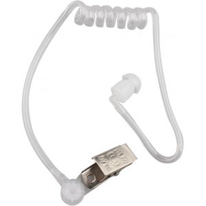 Walkie Talkie Earbuds 1 Pin 2.5mm Headset Earpiece with Mic PTT Compatible with Motorola Talkabout H20 T82 T92 TKLR T6210 T80/T80 Extreme T9500XLR Radio with Hidden Air Acoustic Tube - Neuf