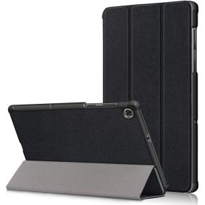 ELVORIX-Etui pour Lenovo Tab M10 HD 2e g&eacute;n TB-X306F TB-X306X - PU Cuir Pochette pour Tablette Lenovo Tab M10 HD 2nd Gen 10,1 Pouces Coque Housse de Protection mit Standfunktion,*Noir - Neuf