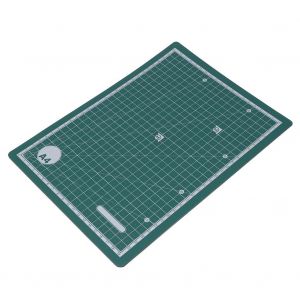 Tapis de decoupe A4 en PVC composite bicolore, double face, auto-reparateur, outil de bricolage - Neuf