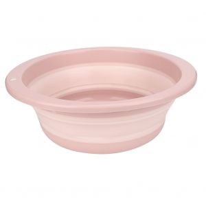 HJLIAN Lavabo pliable portable pour la maison, le voyage, la cuisine, le camping en plein air, rose - Neuf