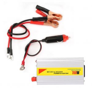 Convertisseur CC vers CA a onde sinusoidale (700 W avec CC 12 V (11 V-14 V)/24 V (21 V-27 V) vers CA 220 V) - Neuf